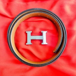 Authentic Hermes belt. Reversible.